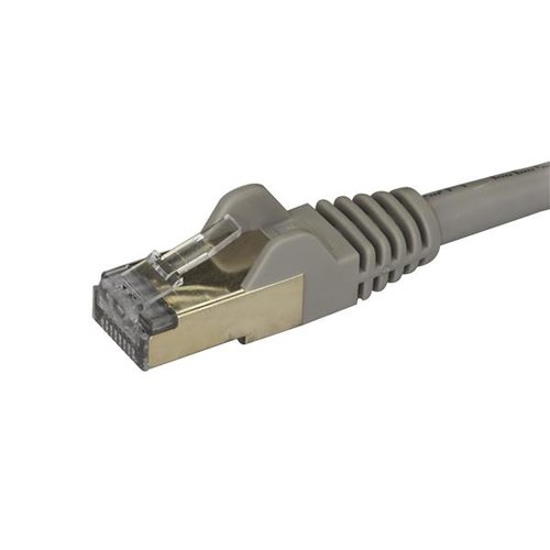 1m Gray Cat6a Ethernet Cable - STP - Achat / Vente sur grosbill-pro.com - 1