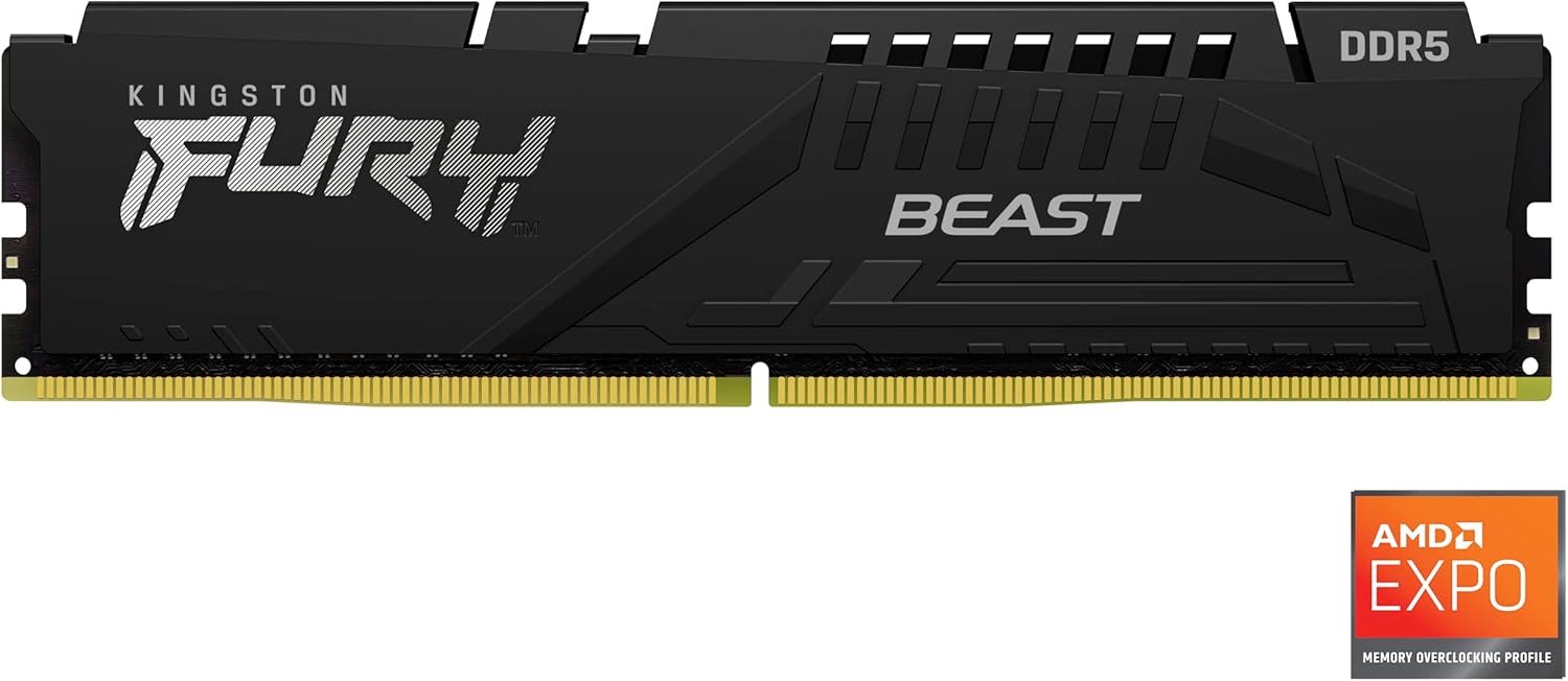 Kingston Fury Beast 32Go (2x16Go) DDR5 6000MHz - Mémoire PC Kingston sur grosbill-pro.com - 2