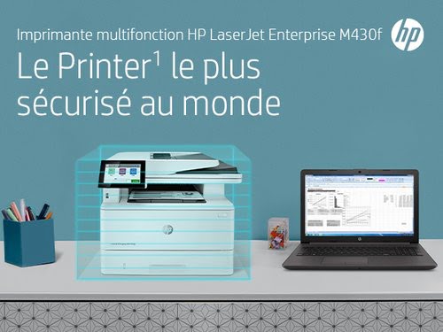  LaserJet Enterprise MFP M430f Printer (3PZ55A#B19) - Achat / Vente sur grosbill-pro.com - 8