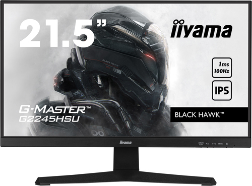 Iiyama 22"  G2245HSU-B2 - Ecran PC Iiyama - grosbill-pro.com - 0