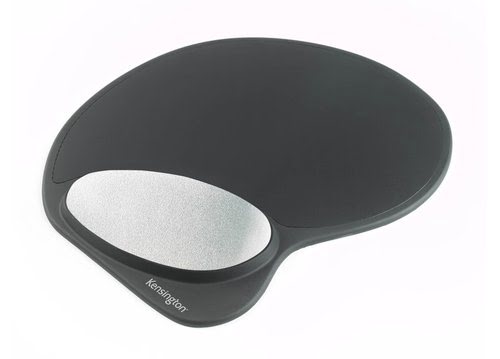 Memory Gel Mousepad/silver-black - Achat / Vente sur grosbill-pro.com - 0