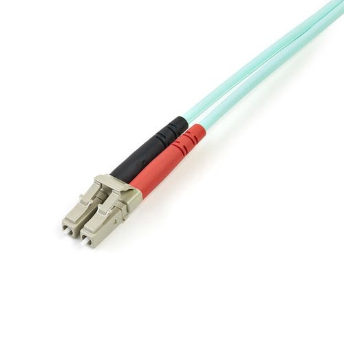 2m 10 Gb Aqua Fiber Patch Cable LC/LC - Achat / Vente sur grosbill-pro.com - 2