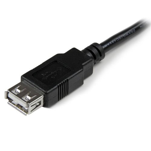 6in USB 2.0 Ext Adapter Cable A to A M/F - Achat / Vente sur grosbill-pro.com - 3