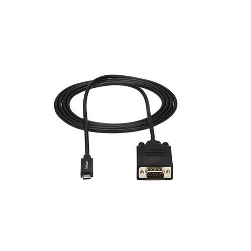2m 1.8m USB C to VGA Cable - Achat / Vente sur grosbill-pro.com - 4