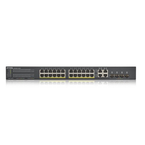 24 ports Gbps RJ45 PoE+4ports Gbps comb - Achat / Vente sur grosbill-pro.com - 1