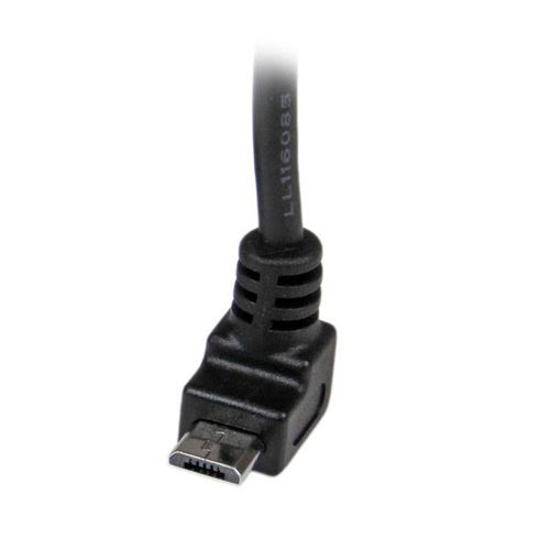 1m USB to Up Angle Micro USB Cable - Achat / Vente sur grosbill-pro.com - 3