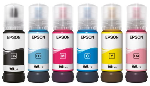 Ink/107 EcoTank BK ink bottle - Achat / Vente sur grosbill-pro.com - 1