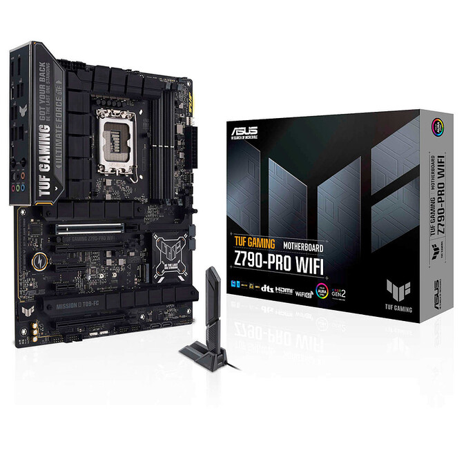 Asus TUF GAMING Z790-PRO WIFI ATX  - Carte mère Asus - grosbill-pro.com - 0