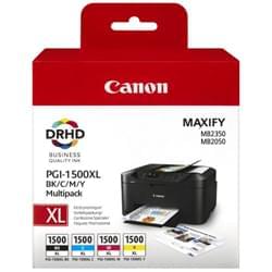 image produit Canon  Pack 4 Cartouches BK,C,M,Y PGI-1500XL Grosbill