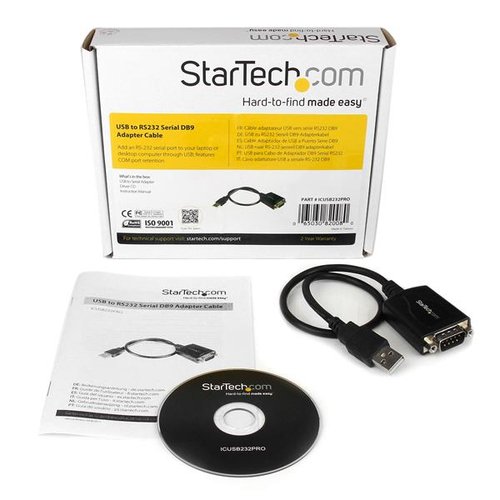 1 ft USB to Serial DB9 Adapter Cable - Achat / Vente sur grosbill-pro.com - 3