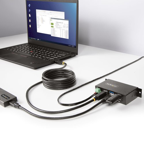 4-PORT MANAGED INDUSTRIAL USB - Achat / Vente sur grosbill-pro.com - 5