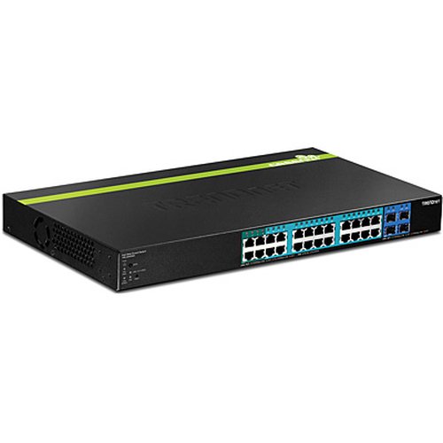 Grosbill Switch TrendNet TPE-2840WS - 24 (ports)/10/100/1000/Avec POE/Manageable