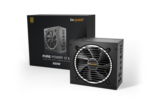 Be Quiet! Pure Power 12 M 80+ Gold (650W) - Alimentation - 2