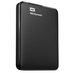 Grosbill Disque dur externe WD 2To 2.5" USB3 - Elements - WDBU6Y0020BBK -Seconde Vie-Très Bon Etat