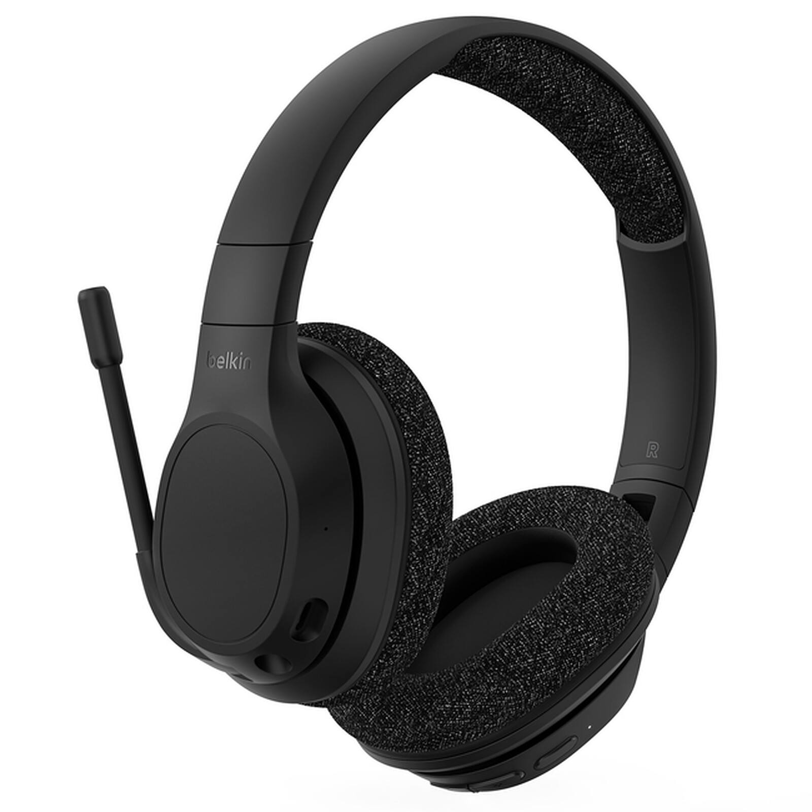 Belkin SoundForm Adapt Stereo Noir - Micro-casque - grosbill-pro.com - 0