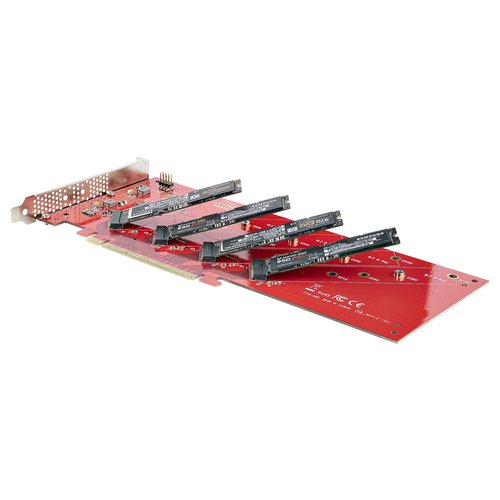 QUAD M.2 PCIE SSD ADAPTER CARD - Achat / Vente sur grosbill-pro.com - 6