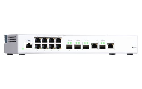 QSW-M408-2C 8 port 1Gbps 2 port 10G SF - Achat / Vente sur grosbill-pro.com - 2