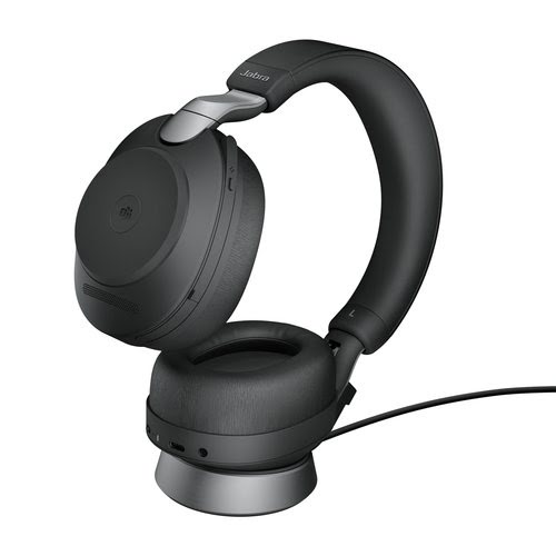 Jabra Evolve2 85 HS+Stand MS Stereo Blck - Achat / Vente sur grosbill-pro.com - 1