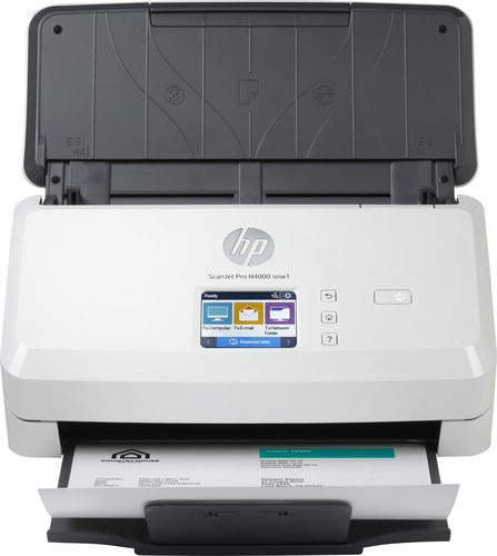 Grosbill Scanner HP HP ScanJet Pro N4000 snw1