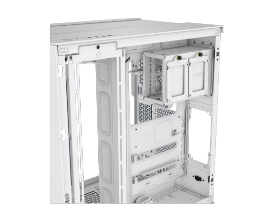 Corsair 6500X Blanc Blanc - Boîtier PC Corsair - grosbill-pro.com - 4