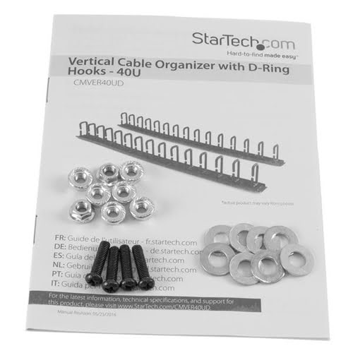 Cable Organizer 6ft Vertical D-Ring - Achat / Vente sur grosbill-pro.com - 9