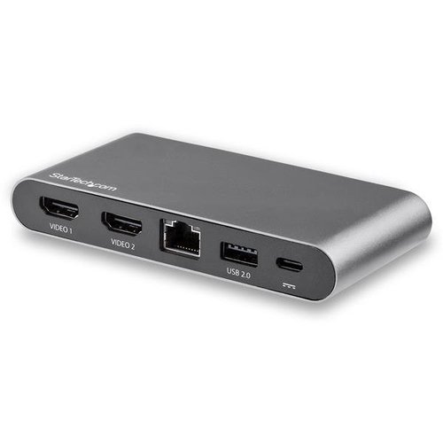 Grosbill Accessoire PC portable StarTech USB C Multiport Adapter - Dual HDMI - PD