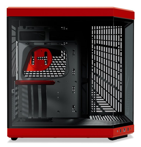 Hyte MT/Sans Alim/E-ATX Rouge - Boîtier PC Hyte - grosbill-pro.com - 2