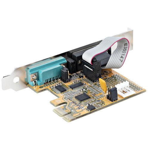 CARTE SERIE PCI EXPRESS A 2 - Connectique réseau - grosbill-pro.com - 1