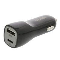 Grosbill Accessoire téléphonie GROSBILLChargeur allume-cigare USB / USB-C - 3,4 A - Noir