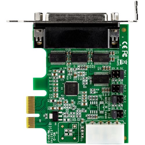 4 PORT PCIE RS232 SERIAL CARD - Achat / Vente sur grosbill-pro.com - 5