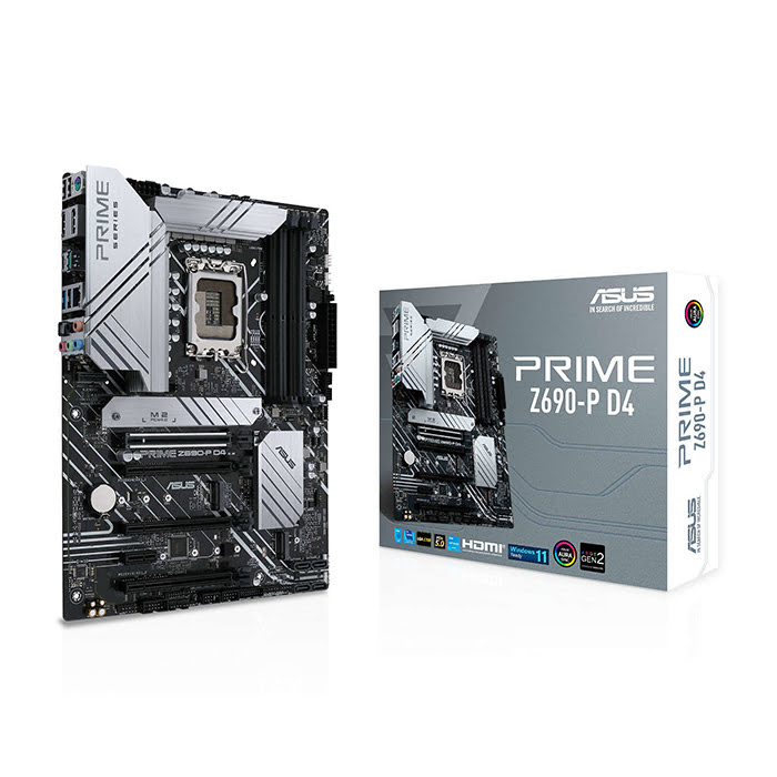 Asus PRIME Z690-P D4 ATX  - Carte mère Asus - grosbill-pro.com - 0