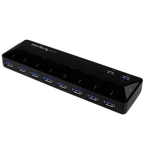 10-Port USB 3.0 Hub w/Charge/Sync Ports - Achat / Vente sur grosbill-pro.com - 0