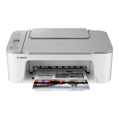 Imprimante multifonction Canon PIXMA TS3451 White-Seconde Vie-Très Bon Etat - 0