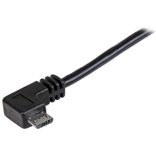 Cable Micro USB Right Angle 24AWG - 0.5m - Achat / Vente sur grosbill-pro.com - 1