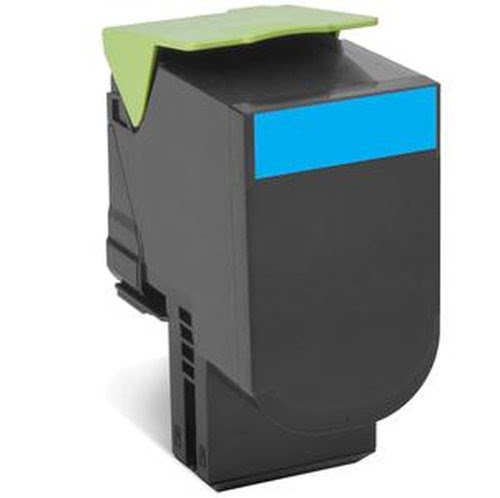Grosbill Consommable imprimante Lexmark - Cyan - 80C2HCE
