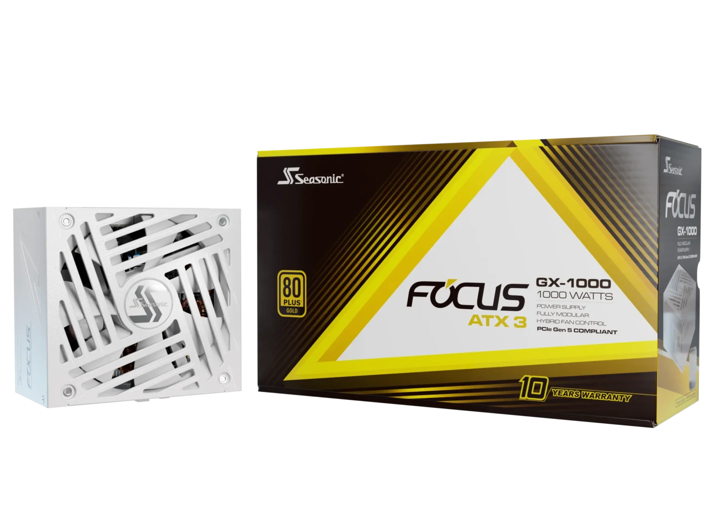 Seasonic FOCUS-GX-1000-V4-WHITE (1000W 80+ Gold) - Alimentation - 0