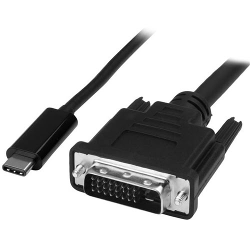 1m 3 ft USB-C to DVI Cable - Achat / Vente sur grosbill-pro.com - 0
