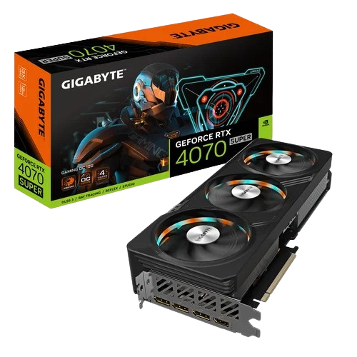 Gigabyte GeForce RTX 4070 SUPER GAMING OC 12G - Carte graphique - 0