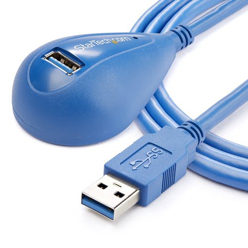 5 ft Desktop USB 3.0 Extension Cable - Achat / Vente sur grosbill-pro.com - 2