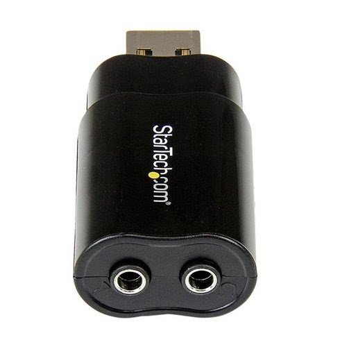 USB Audio Adapter External Sound Card - Achat / Vente sur grosbill-pro.com - 2