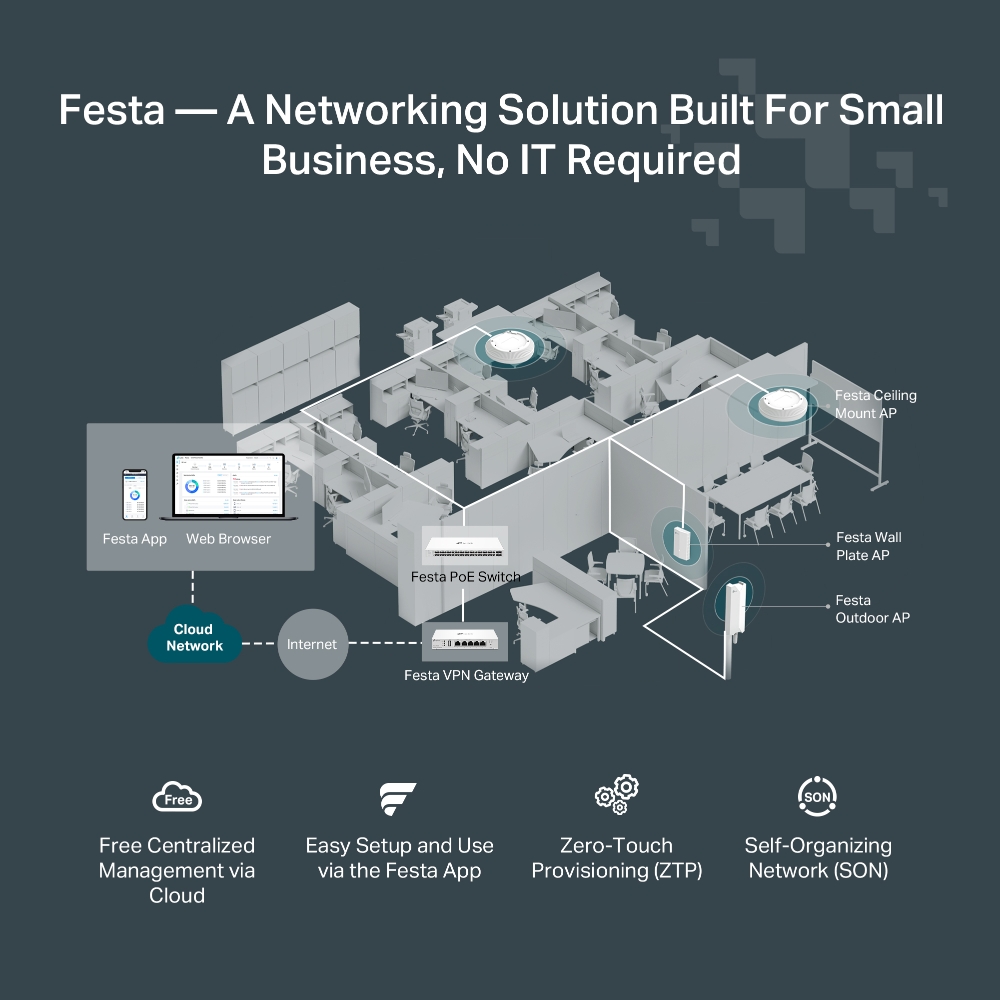 Switch TP-Link Festa FS310GP - grosbill-pro.com - 8