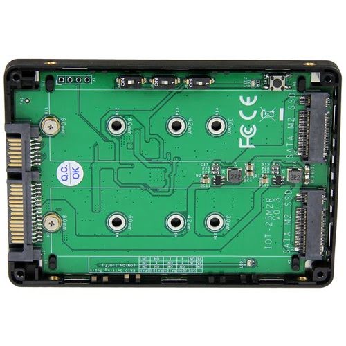 Adaptateur électrique,M.2 boîtier SSD NVME Double M.2 vers USB3.1