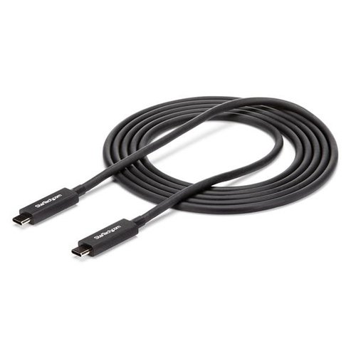 2m Thunderbolt 3 USB C Cable - 40Gbps - Achat / Vente sur grosbill-pro.com - 1