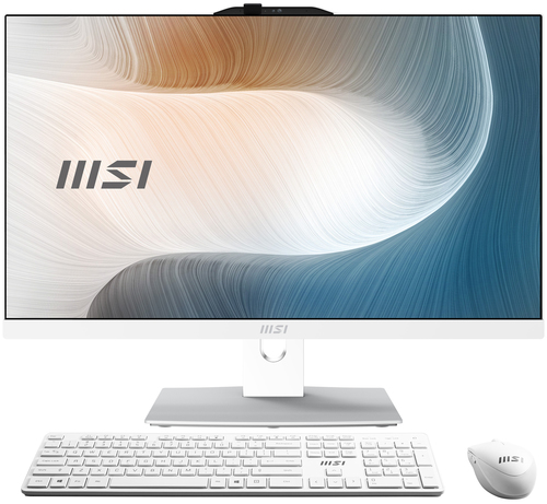 Grosbill All-In-One PC/MAC MSI Modern 23.8" Tact FHD/i7-1260P/16Go/1To/FD Blanc
