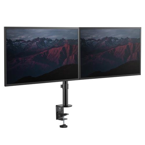 Monitor Arm - Dual Display - Dual Swivel - Achat / Vente sur grosbill-pro.com - 5