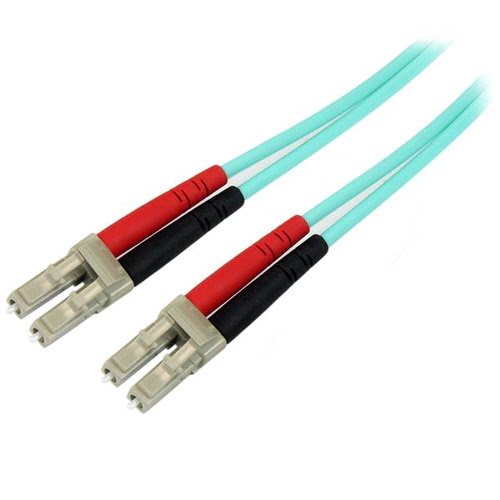 Fiber Optic Cable 1m Aqua MM 50/125 OM4 - Achat / Vente sur grosbill-pro.com - 0