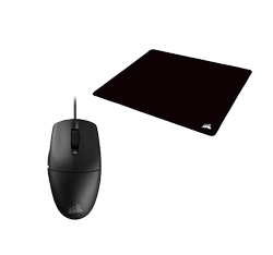 Grosbill Souris PC Corsair M55 + Tapis MM200 PRO XL