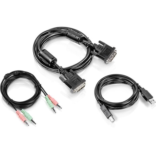 Grosbill Switch TrendNet 6 FT. DVI-I USB AND AUDIO