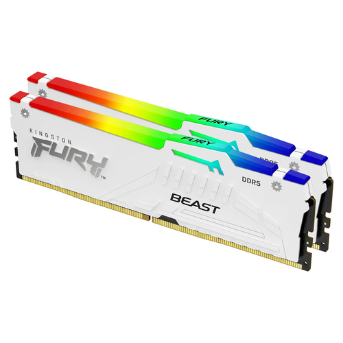 Kingston Fury Beast 32Go RGB (2x16Go) DDR5 6000MHz - Mémoire PC Kingston sur grosbill-pro.com - 0