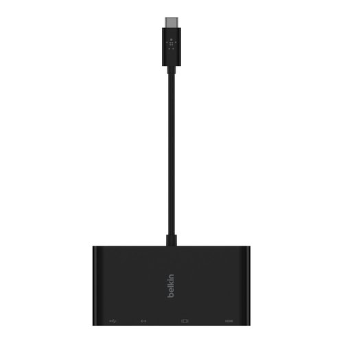Adaptateur USB-C HDMI VGA USB-A - Accessoire PC portable Belkin - 2